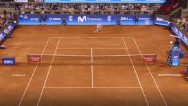 VIDEO | ¡Increíble! El punto que le dio el título a Nicolás Jarry en el Chile Open