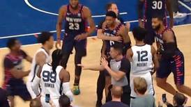 Escandalosa pelea en la NBA en el partido entre Knicks y Grizzlies