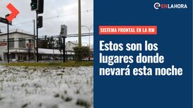 Lluvia en Santiago: ¿Hasta qué hora va a llover y en qué sectores nevará este viernes 15 de julio?