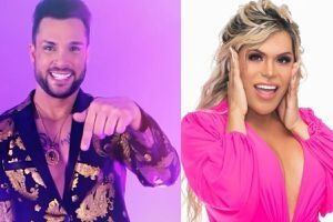 Graciosísimo: Wendy Guevara y Nicola Porcella imitan a Belinda en LCDLF