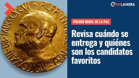 Premio Nobel de la Paz: Revisa quiénes son los 9 candidatos favoritos y cuándo se entrega el reconocimiento