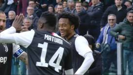 Pase magistral de Matuidi y definición exquisita de Cuadrado para el gol de la Juventus