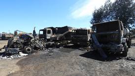 Se registró un nuevo ataque incendiario afectó a camiones y máquinas en Victoria