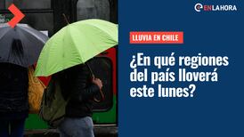 Lluvia en Chile: Conoce las regiones en las que habrá precipitaciones este lunes 23 de enero