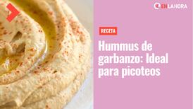 Hummus de garbanzo: Así es la preparación ideal para picoteos en fin de semana
