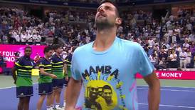 VIDEO | Novak Djokovic y un tremendo homenaje a Kobe Bryant por su Grand Slam número 24