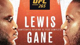 Derrick Lewis vs Ciryl Gane: Cartelera, día, hora y dónde ver la UFC 265 en vivo por TV y online