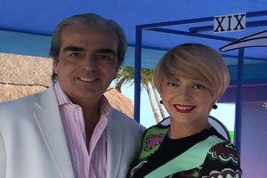 Viudo de Edith González presume su romance con Luz Blanchet, conductora de “Hoy”