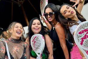 Así fue el divertido reencuentro de Pamela Díaz con sus compañeras de “Tierra Brava”