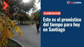El tiempo en Santiago: Revisa cómo estará el clima el domingo 15 de mayo en la capital