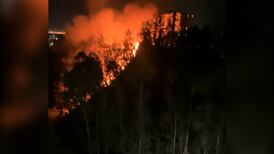 VIDEO | Violento incendio en San Pedro de la Paz provocó la evacuación de un edificio residencial