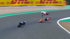El tremendo accidente de Marc Márquez en el Gran Premio de España