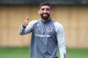 FOTO | La revancha de Emiliano Amor: lideró al equipo ganador de Colo Colo en práctica dominical