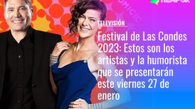 Festival de Las Condes 2023: Estos son los artistas y la humorista que se presentarán este viernes 27 de enero