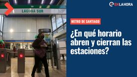 Horario del Metro | ¿A qué hora abre y cierra sus estaciones este domingo 2 de octubre en Santiago?