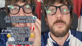 “A ver si los pobres peruanos pueden...”: TikToker español se hace del Alianza Lima para romper su maldición en Copa Libertadores