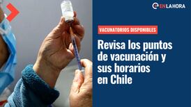 ¿Dónde me puedo vacunar? Revisa los puntos de vacunación y sus horarios en Chile en la nueva plataforma habilitada por el Minsal