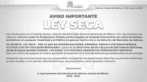 Averigua en qué estados se aplicará la Ley Seca por elecciones 2023 y qué pasa si la quebrantas