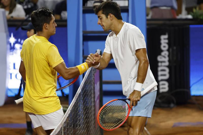 Cristian Garin vs Sebastián Báez, Chile Open, ATP de Santiago