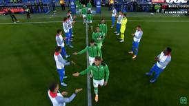 VIDEO | Getafe realizó pasillo de campeones al Real Betis de Manuel Pellegrini y Claudio Bravo por la Copa del Rey