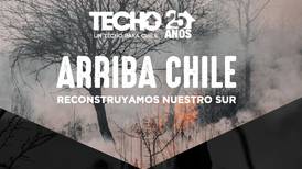 ¿Cómo donar en la campaña de Techo Chile para la reconstrucción de casas de afectados por incendios forestales?