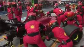 VIDEO | No llevaron la rueda: El increíble error de Ferrari con Carlos Sainz en el GP de Países Bajos