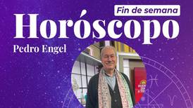Horóscopo de Pedro Engel: Revisa tu signo en salud, dinero y amor para este fin de semana