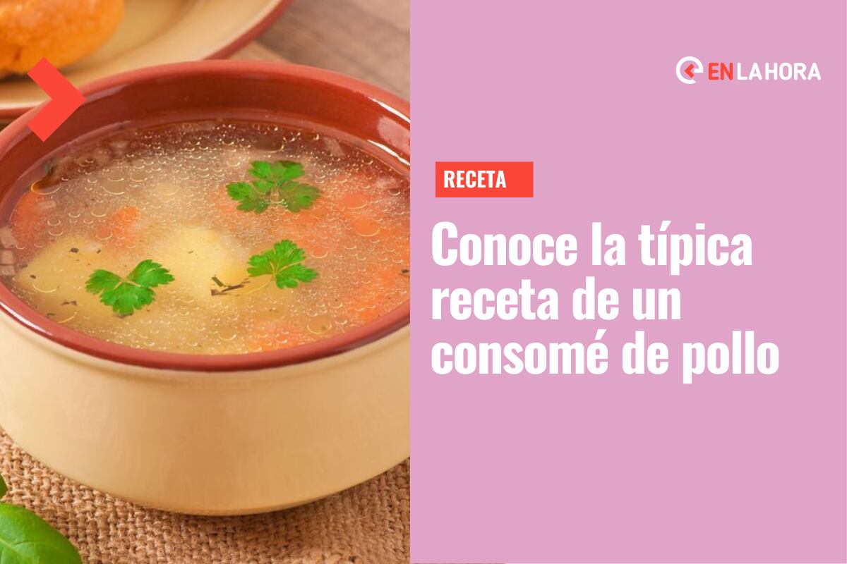 Descubrir 88+ imagen consome pollo receta Abzlocal.mx
