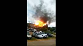 Video: potente explosión se registró en una base militar en Colombia