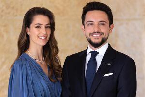 Los impresionantes vestidos de novia de la princesa Rajwa Al Saif de Jordania