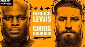 UFC Derrick Lewis vs Chris Daukaus: Cartelera completa, hora y dónde ver en vivo por TV y online