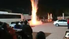 VIDEO | Gran explosión de fuegos artificiales deja a 10 personas heridas y una en el hospital