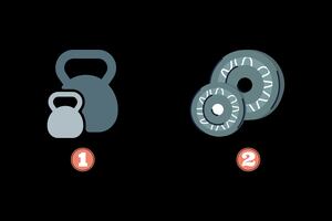 Test de personalidad: ¿Qué dice de ti el tipo de pesa que prefieres?