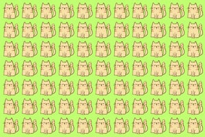 Test visual: ¿Dónde están los 3 gatos sin rayas?