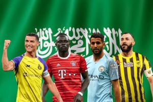 Equipazo: el 11 ideal de Arabia Saudita con Cristiano, Benzema, Mané y Mahrez en ataque