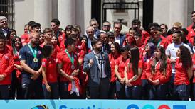 VIDEO | Gabriel Boric recibió al Team Chile en La Moneda