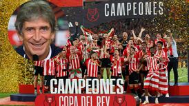 La razón por la que Manuel Pellegrini festejó el título del Athletic de Bilbao en la Copa del Rey