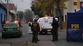 Hombre es asesinado de un balazo en la cabeza en la comuna de Santiago