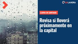 Lluvia en Santiago | ¿Habrá precipitaciones este domingo 28 de agosto en la Región Metropolitana?