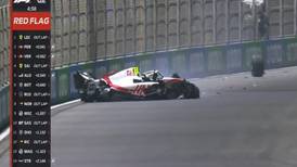VIDEO | Mick Schumacher protagonizó un violento accidente en el GP de Arabia Saudita