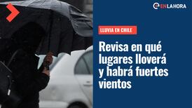 ¿Lloverá hoy? | Revisa dónde caerán precipitaciones este domingo 19 de junio en Chile