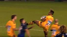 La brutal patada en la cara en un partido de Rugby en la Premiership