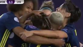 El gol de Gunnarsdóttir que le dio al Lyon su séptima Champions Femenina