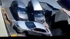 VIDEO | Impactante derrumbe de techo de Mall en Brasil: 4 autos cayeron sobre patio de comidas 
