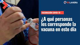 Vacunación Covid-19: ¿Quiénes podrán vacunarse con la dosis de refuerzo este domingo 17 de julio?