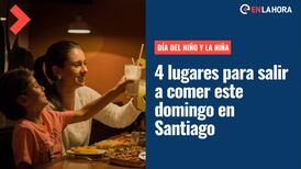 Día del Niño y la Niña: 4 lugares a los que puedes ir a comer este domingo en Santiago