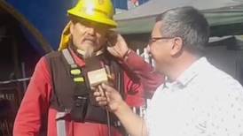 “Renuncié a mi luna de miel“: Paul Vásquez, el “Flaco”, revela el esfuerzo que hizo para combatir los incendios forestales