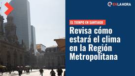 El clima en Santiago | ¿Cómo estará el tiempo este lunes 4 de abril en la Región Metropolitana?