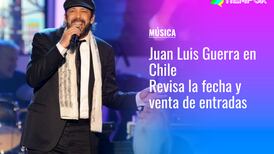 Juan Luis Guerra anuncia tercer concierto en Chile: Compra acá las entradas y revisa las fechas para el "Entre Mar y Palmeras Tour"