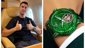 Tiene 338 gemas raras: ¿Cuánto cuesta el reloj que recibió Cristiano Ronaldo en Arabia Saudita?